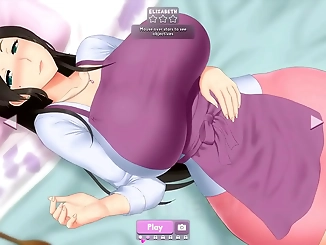 Japanese PornPlay - Enchanting Redhead on the Beach, Gaming Gems, and Voluptuous Waifu Housewife