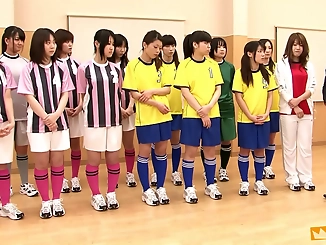 Japanese Schoolgirl Team Gets a Lesson from Their Kinky Coach - Watch Now!