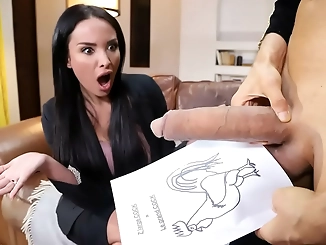 Meet the Stunning French Tutor with a Monster White Cock - Anissa Kate