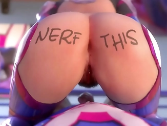 Experience the Ultimate Date with DVa - Overwatch Hentai You Won't Forget!