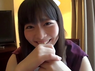 Japanese College Girl Is Caught on Camera Opening Her Legs Wide and Moaning in Pleasure - Miyori, 21 Years Old