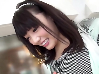 Japanese Woman's Enchanting Luscious Breasts Squeezed by F-Cup Bra - Must Watch!