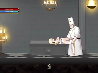 Priest and Goblin Gangbang ~ Stage 1: Cute Angelic Girl with Powers Gets Filled with Big Cocks