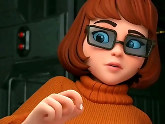 Velma Scooby Doo - Front and Center: Sexy Velma Scooby Doo Unleashes Her Alluring Figure in Luscious poses