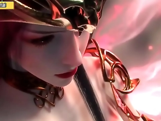 Japanese Hentai 3D - Luscious Medusa Queen and Her Friend Get Fucked by a Lucky Man!