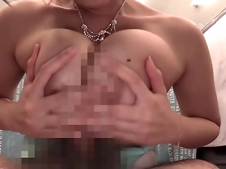 Japanese Beauty Exposes Luscious Nips, No Touching Allowed!