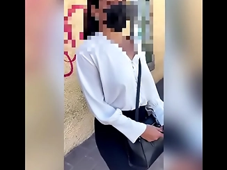 ESTRENO: Mexicana Sumisa 'Chupada' en la Calle por Dinero - ?No Vaya a Trabajar!