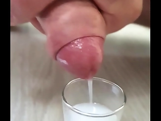 Japanese Beauty Gives Extraordinary Glass Blowing Demonstration with Incredible Cumshot Ending