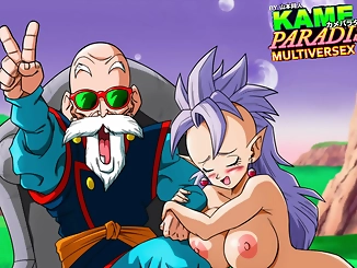 Saved by Roshi's Huge Cock: Kame Paradise 3 - West Supreme Kai's Unforgettable Experience