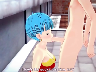 Japanese MILF Bulma Leaves You Longing For More in Dragon Ball Z Clip
