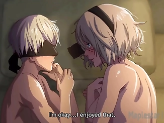 Nier: Automata - 2B, the Seductive Porn Queen, Wants to Fuck 9S