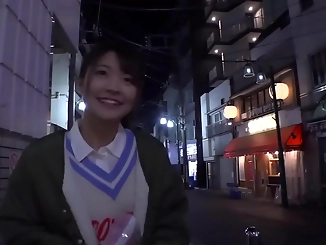 Asian guy can only handle his chubby Japanese girlfriend with his fingers