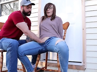 Squirt Queen! Luscious Milf Squirts in Tight Jeans, Fills Cup to the Brim!