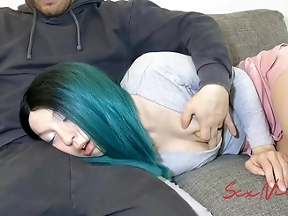 Tired? Relax on Your Stepbro's Lap for a Luscious Nap Time! You'll Feel Rejuvenated!
