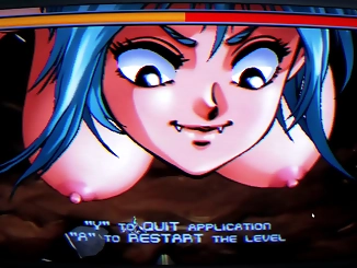 Get Ready for Hot Hentai Action: Captain Firehawk's Laser Love with a Giant Alien Girl in Red Latex!