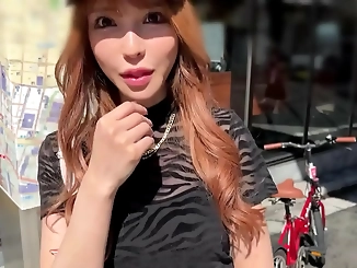 Introducing the Ultimate Asian Beauty: Luscious Gal-Style Model with Curious Desires!