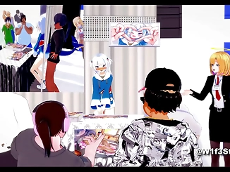 Japanese Beauty Gets Busy in Hololive Hentai Parody - Cum Play with the Enchantress!
