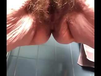 Elderly A musical melody of Grandmother's golden shower - A must-see for every admirer of mature women's natural beauty!