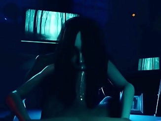 Cum-Slurping Ghostess Deva Desire's 3D Hentai Ride: Lucky Cock Fills Her Up!