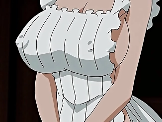 Uncensored Hentai: Hot Busty Maid Breastfeeding Her Boss
