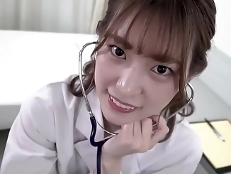 Japanese Enchantress Akari Mitani's Luscious curves as a Sexy Female Doctor