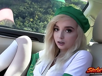 Sultry LEXI LORE Teases with Pink Panties, Invites Him to Slide Dick In