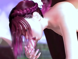 Fantasy Come to Life: Gorgeous Student in a Steamy Hentai 3D Adventure!