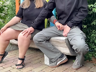 Meet the Luscious MILF Who Made Me Cum on a Park Bench!