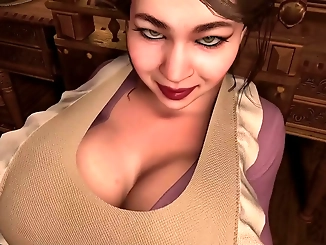 Experience the Ultimate Anal Pleasure with a Luscious Japanese MILF Maid - 3D Porn