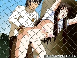 Japanese College Girl Gets Ravaged in Steamy Anime Fuck Session