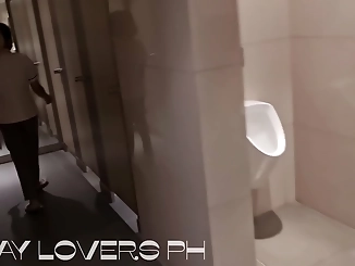 Pinay MILF Caught in Public Bathroom sex scandal with student - Must Watch!
