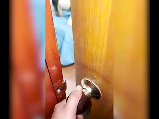 Slim Japanese MILF sucks cock after solo fun with toy