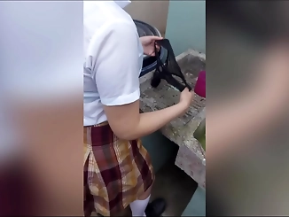 Discover the Sultry Surprise of a Naughty Teen washing her Panties While her Step-Daddy's Away! Must-See Homemade Video!