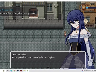 Detective Girl's Steamy Adventure in the Secret Club of Kagura Games