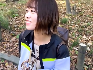 Japanese High school Tennis star, RIO (18), Enchanting Beauty, Flawless Figure, First-time Pussy Piston, Self-Pumping,