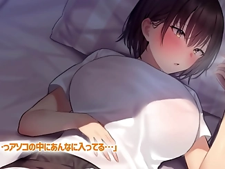 Japanese girl Nenne Ui is playing a role of naughty maid for her man