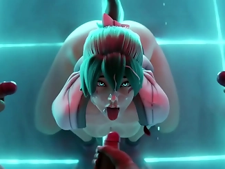Japanese 3D Ahegao Compilation - Luscious MILFs and Enchantresses in Mind-Blowing Orgasms