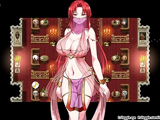 Unleash Your Desires with the Sexy and Powerful Nymphomaniac Scarlet Demonslayer in RPGM Game #3!