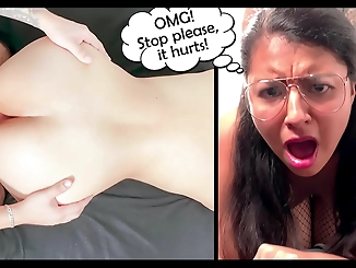 Experience the Exquisite Pain of First Time Anal with a Sexy 18-Year-Old Latina College Student!