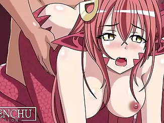 Japanese Enchantress, Miia, Gets Fucked Hard in Monster Musume