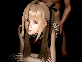 Japanese Enchantress Marie Rose in Luscious Hentai Chair Bondage