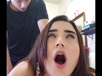 Nova Pornstar with Big Cock Drilling Her Pussy in the Shower and Wanting to be Called a Slut!