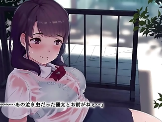 Japanese Goddess Reveals Her Luscious Body in Sacred Shrine After the Rain