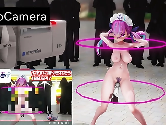 Japanese Beauty Minato Brings Water to Life with her Erotic Dance - Must-See!