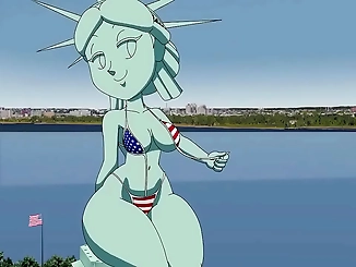Unleash Your Inner Goddess with the Jav MILF from the Statue of Liberty ? Tansau (Porn Animation, 18 )