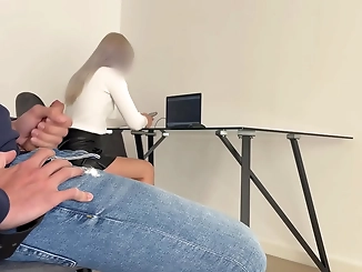 Jerking off in front of the boss: the ultimate taboo office fantasy