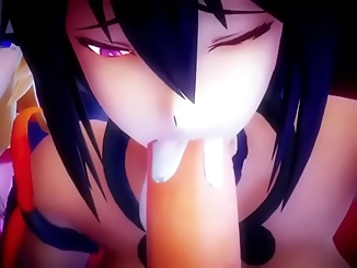 Cake Face MMD: Luscious Lips and Alluring Eyes Make This Model Irresistible (FIT COMPLIANCE)