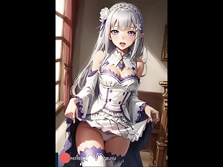 Japanese Anime Latina Enchantress ReZero Rule34 Compilation - Luscious MILF Scenes