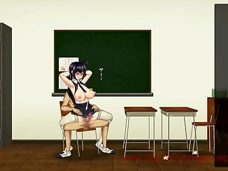 Meet the Luscious College Woman Breeding with a Man in this New Hentai Game!