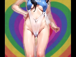 Ahegao Dance by Darkermaker123: Feel the Euphoria and Temptation of a Brainwashed Luscious Enchantress!